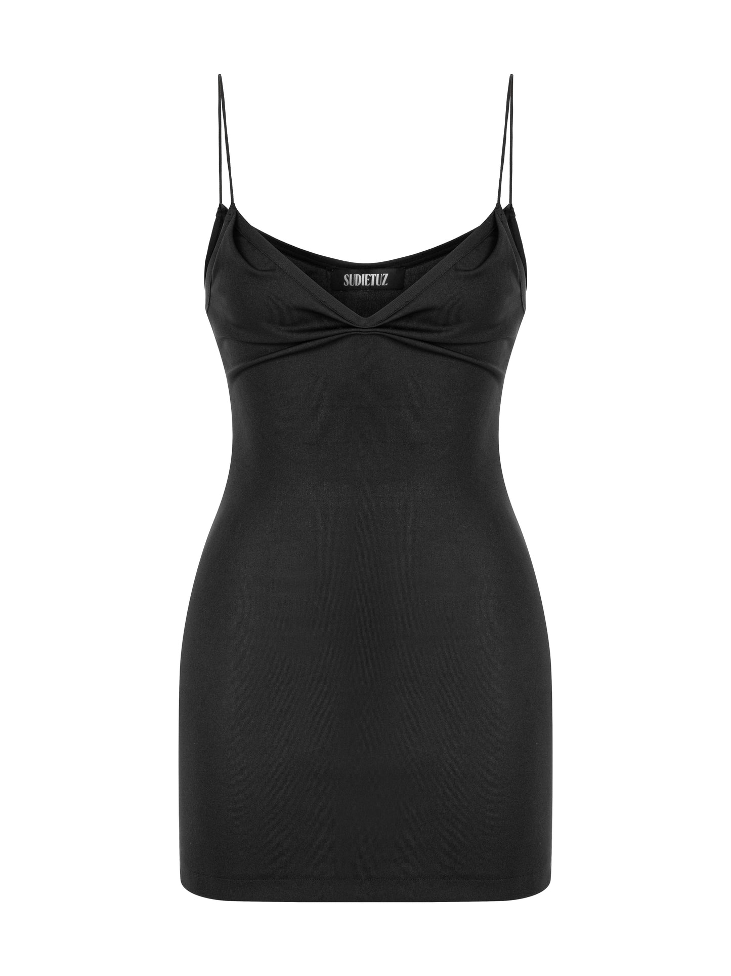 TRANSPARENT GRADIENT MIDI DRESS