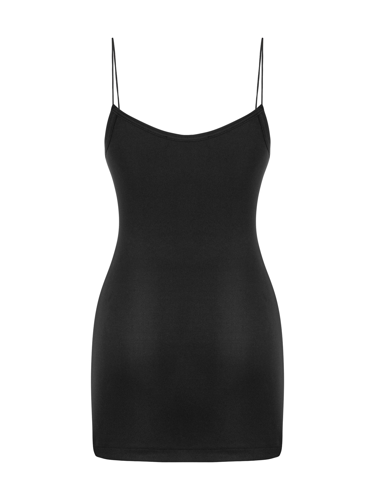 TRANSPARENT GRADIENT MIDI DRESS