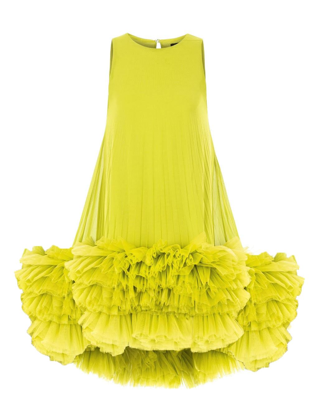 CHIFFON TULLE DRESS