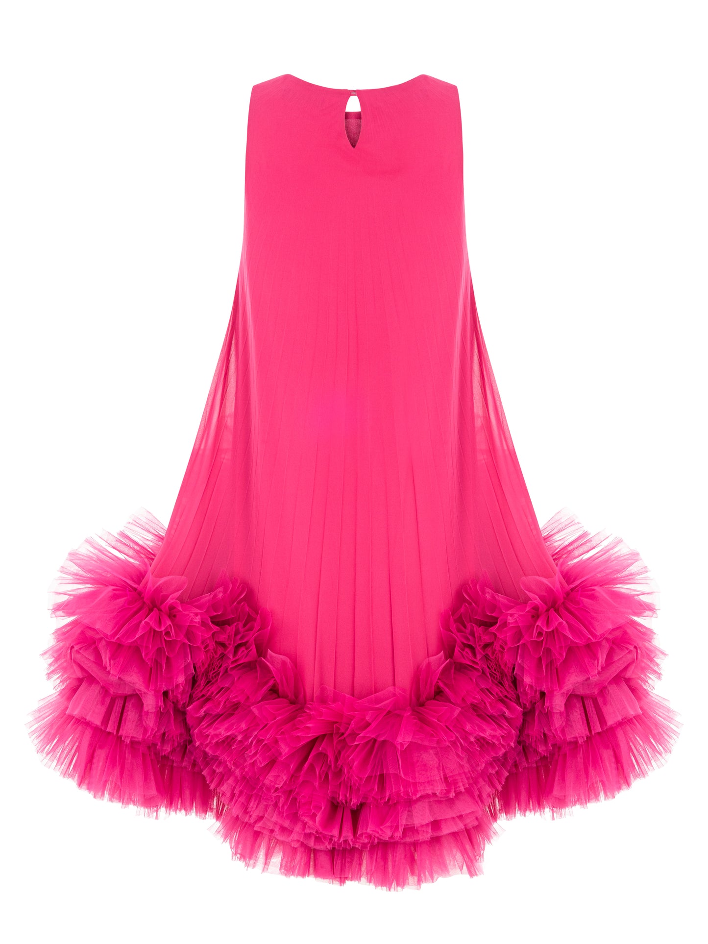 CHIFFON TULLE DRESS