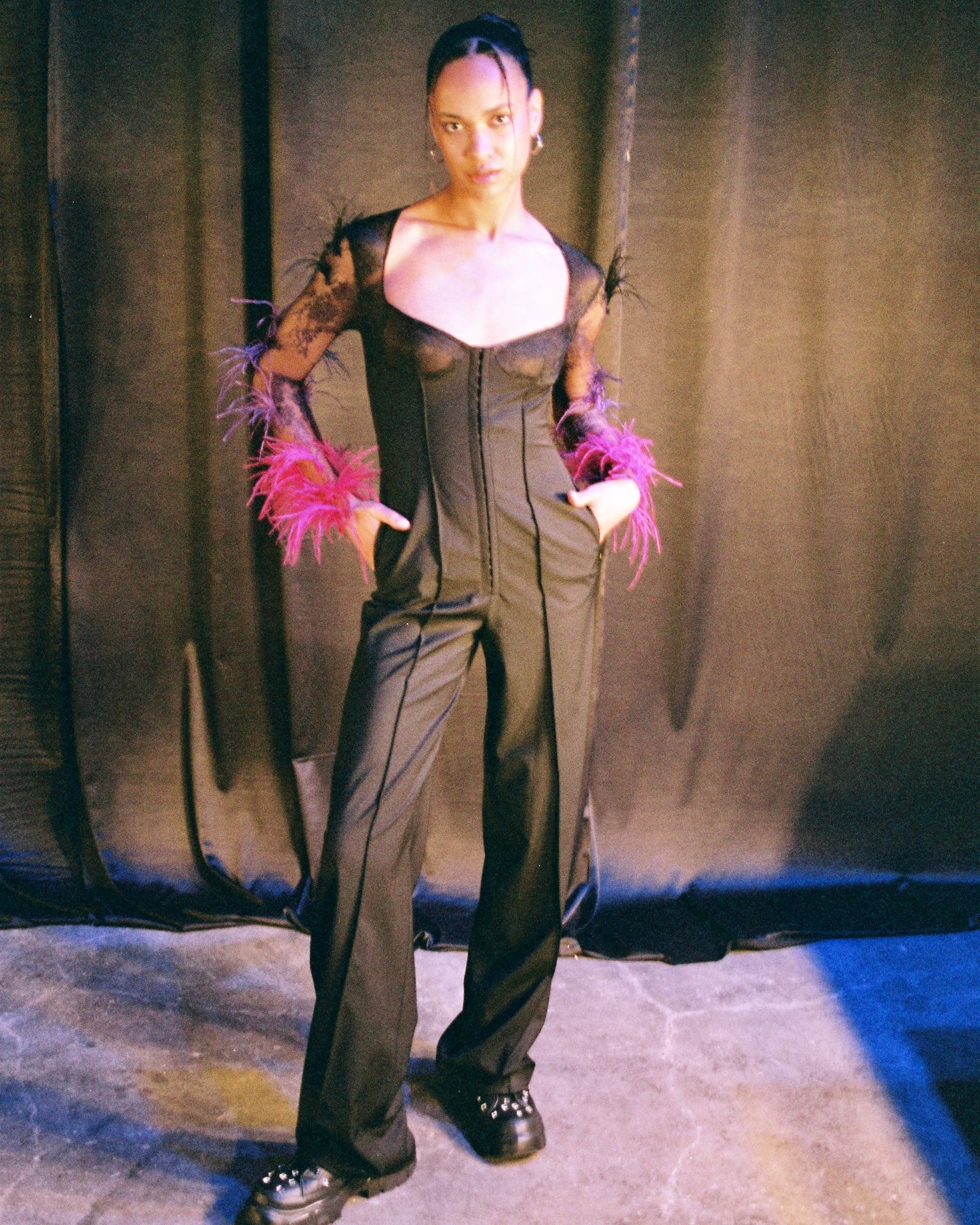 LACE JUMPSUIT