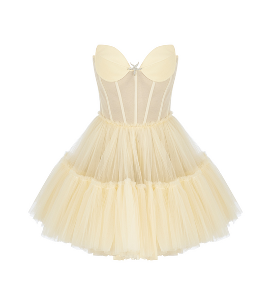 MINI TULLE GOWN
