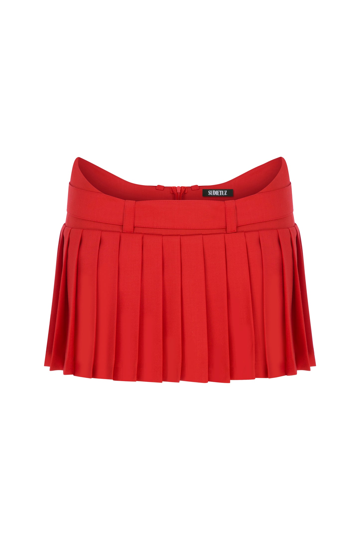 PLEATED MINI SKIRT