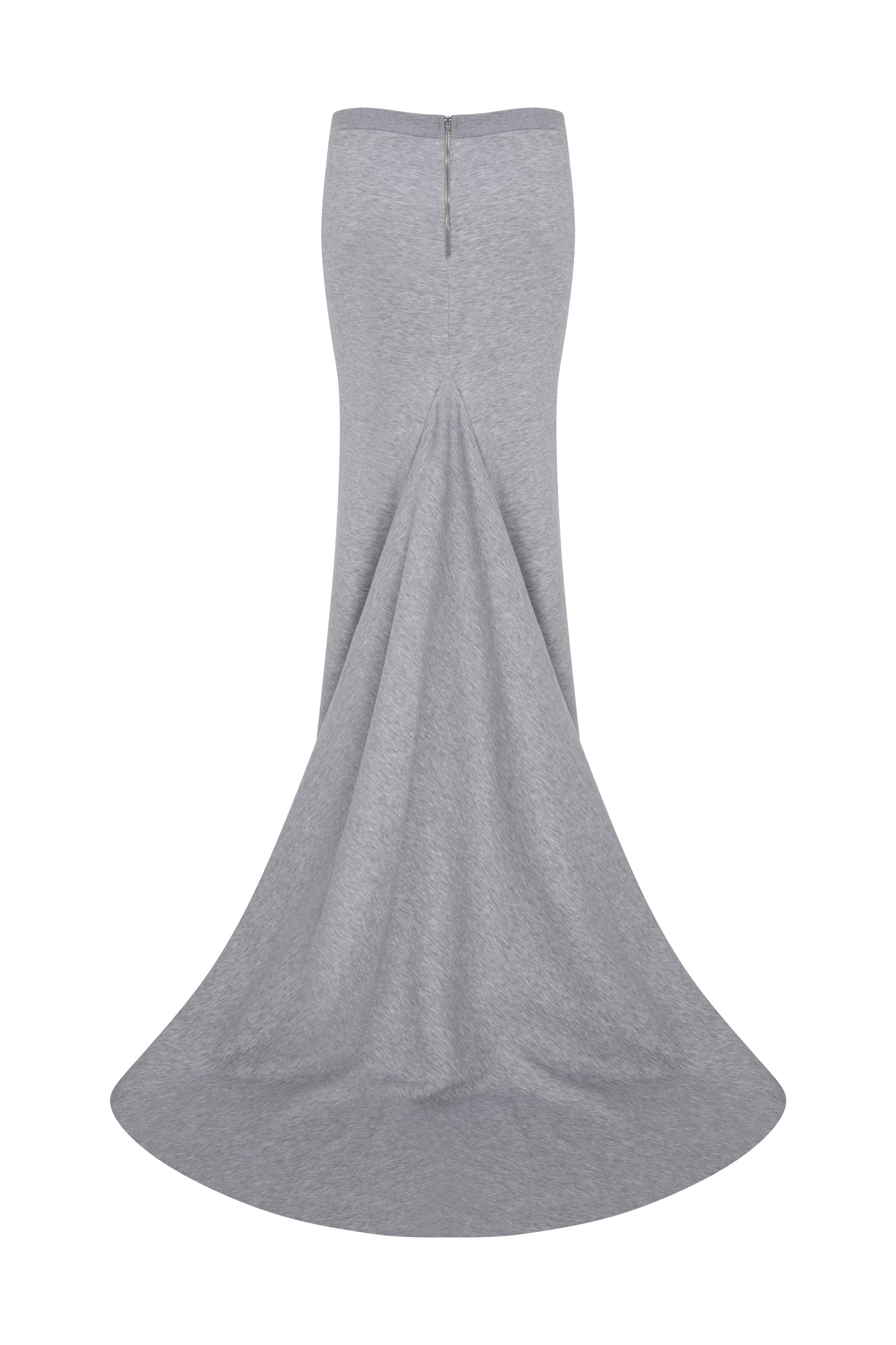 LOW WAIST MAXI SKIRT WITH BACK TRAIN
