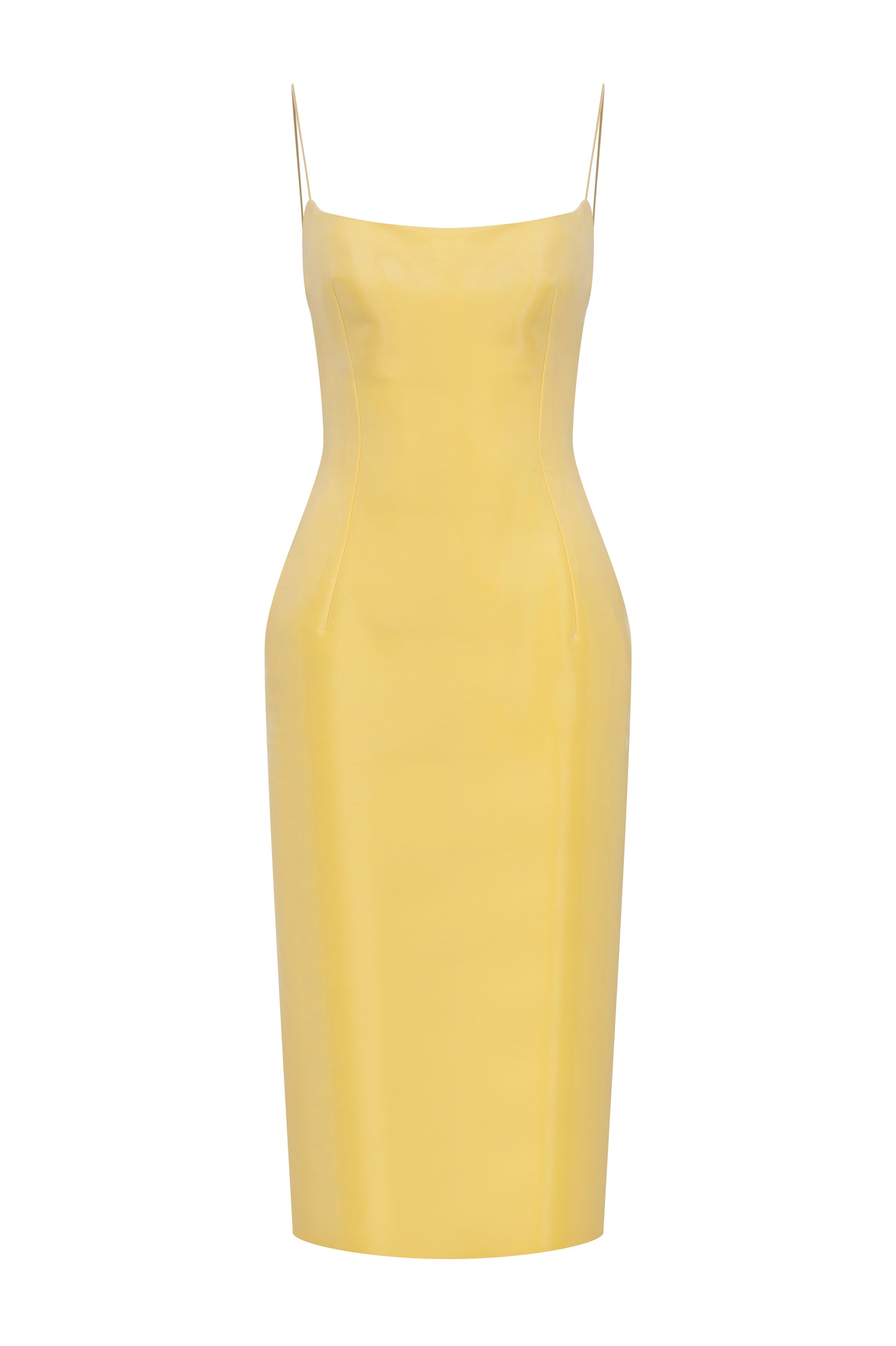 LIQUID ORGANZA SCULPTED DRESS