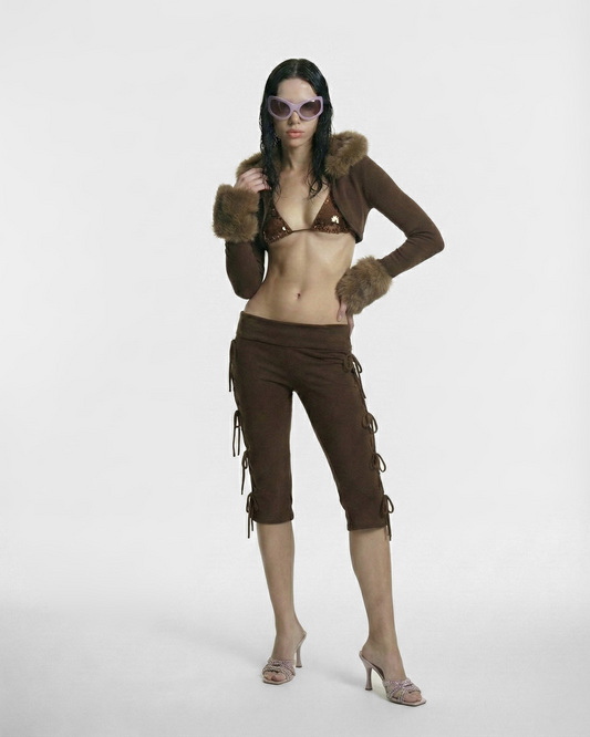 SEQUIN MINI BIKINI TOP