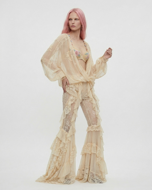 SILK CHIFFON SHIRT