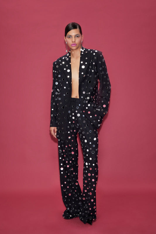 MIRROR COVERED JACKET