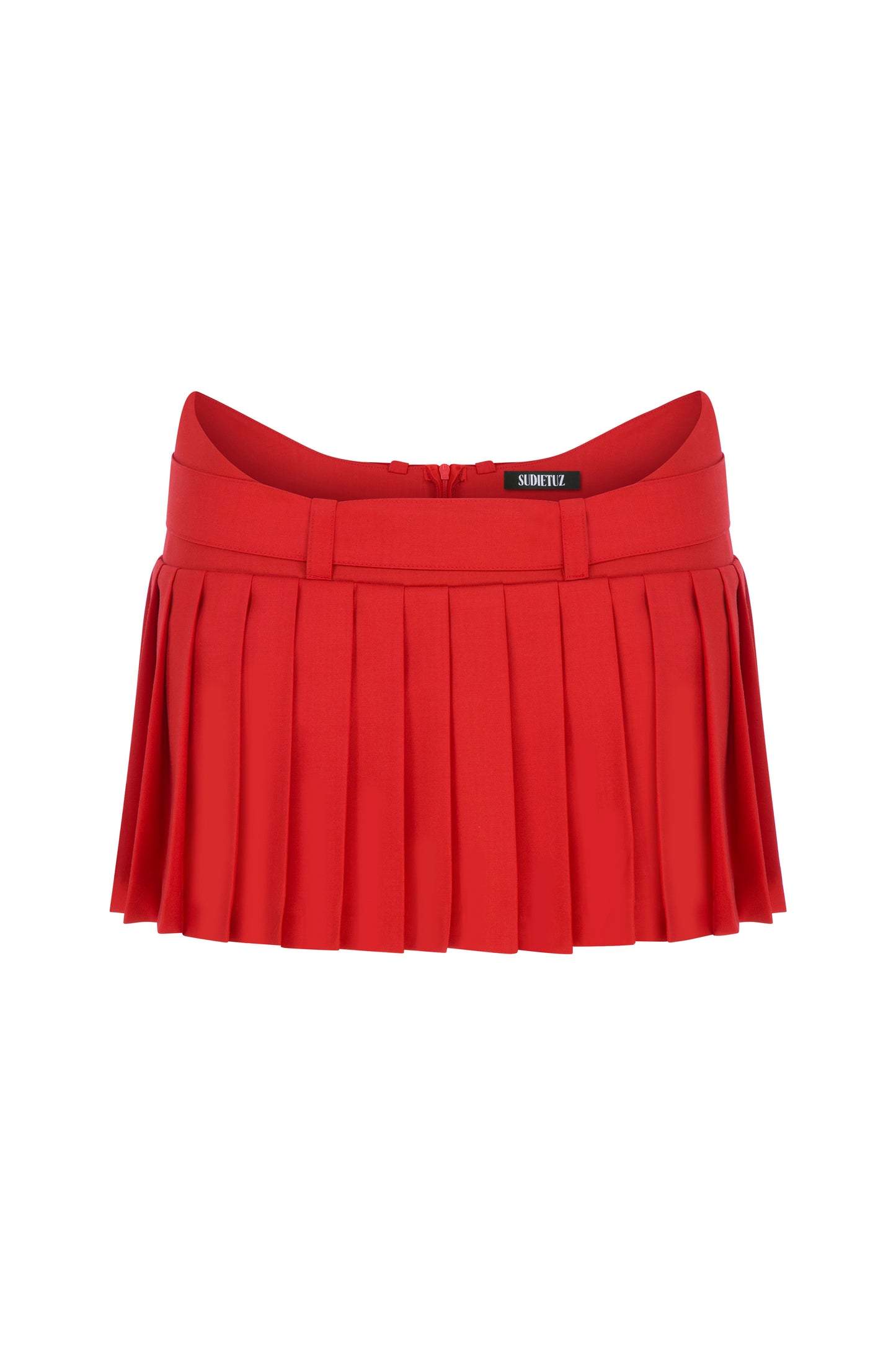 PLEATED MINI SKIRT