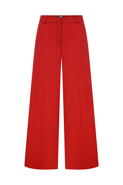 LOW WAIST STRAIGHT CUT PANTS