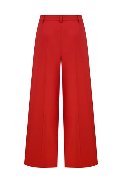 LOW WAIST STRAIGHT CUT PANTS